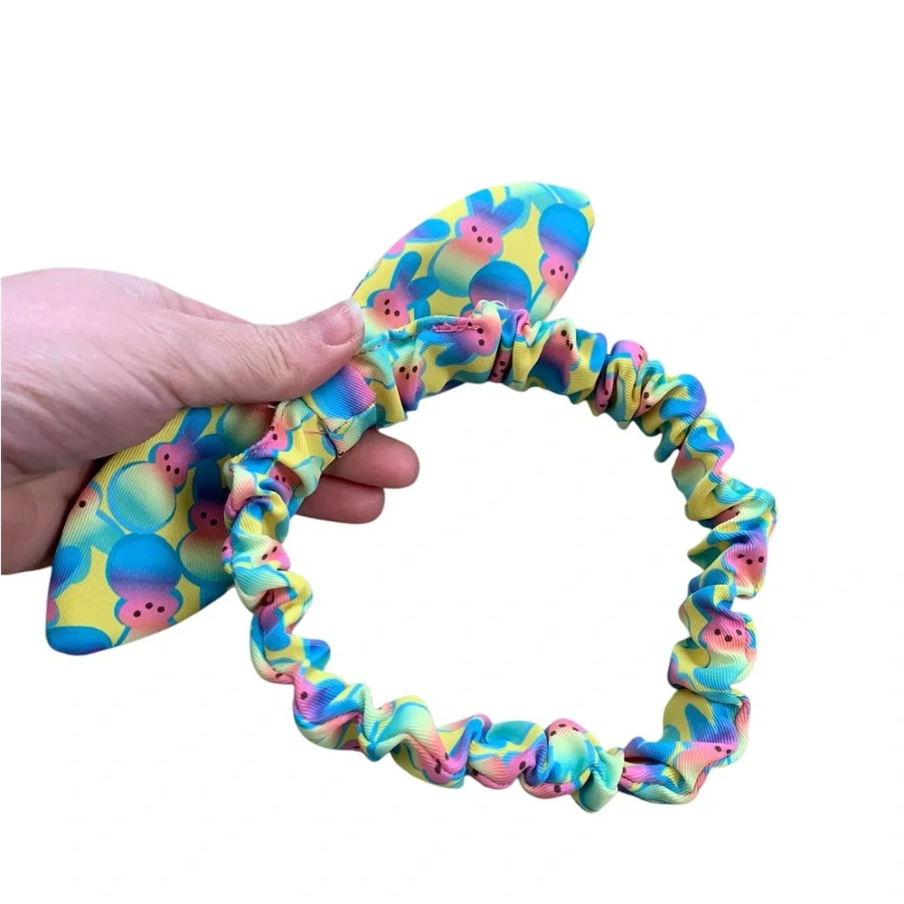 Peeps Easter Bunny Iconic Colorful Kids Hairband headband rainbow new!